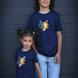 T-shirt pour enfant navy