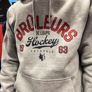 sweat casual enfant gris chiné